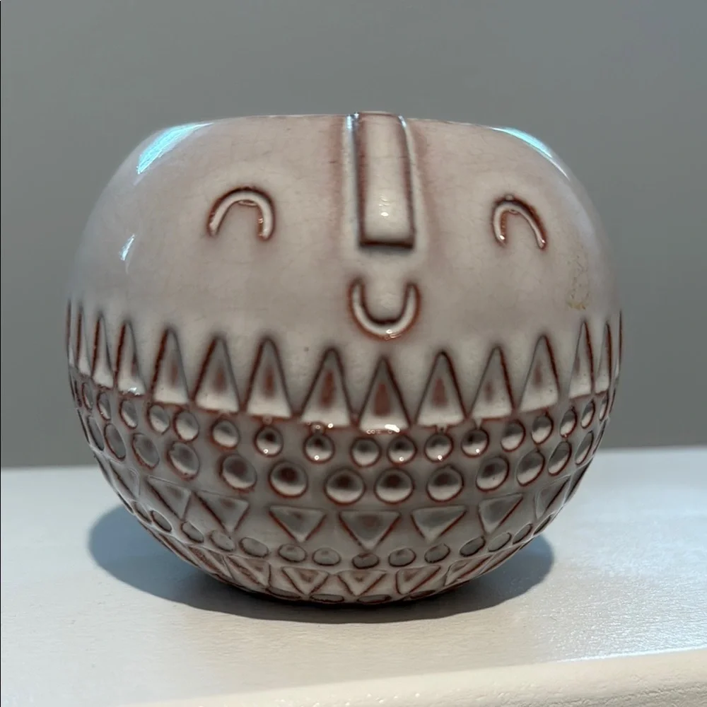 West Elm Atelier Stella Abstract Geometric Pottery vase